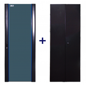 Several sets of doors of various configurations are provided to facilitate the configuration of cabinets of the "Business" series.